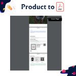 Downloadable Product Brochures | Product to PDF Module PrestaShop