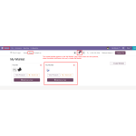 The created wishlist is available on the My Wishlist page, where users can view, share, add items to the cart, or delete it.
