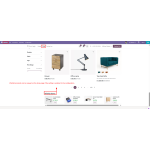 Wishlist products can be viewed on the shop page when the setting is enabled in the configuration.