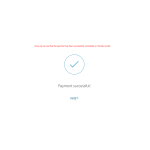 Here we can see that the payment has been successfully completed on the Nexi portal.