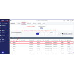 In the Nexi platform, open the Charged tab to view successfully processed transactions and system-created orders.
