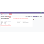 In invoicing, click on the “Refund” button to start the refund process.