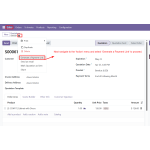 Create a sales order and select Generate a Payment Link from the Action menu to generate and copy the payment link.