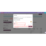 A wizard opens where you can generate and copy the payment link. Once generated, copy the link to continue.
