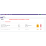 The exported products are displayed here for tracking and verification after synchronization.