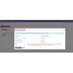 Click Import, set filters, then click Start Import to import accounts from Xero to Odoo.