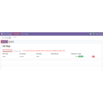 The imported orders are displayed here for review and management within Odoo.