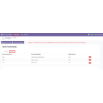 In Odoo, the exported currency is displayed in the list view for tracking and verification after synchronization.