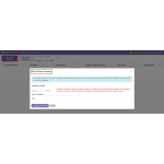 Click Export, set filters, then click Start Export to export inventory from Odoo to Xero.