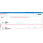 In Xero, the exported inventory can be viewed for verification after successful synchronization.