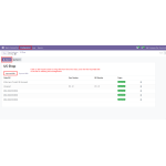 Click on the Import button to bring bills from Xero into Odoo and view them in the list for tracking and management.