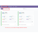 Create and manage multiple Xero instances from this menu for better control and organization.