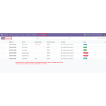 Access all delivery orders with customer, schedule, and status details for easy tracking and management.