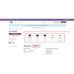 Displays the complete order status timeline along with order details as visible to the customer.