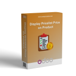 Display Pricelist Price on Product