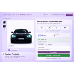 Instant updates show current price, highest bidder status, and allow quick bidding or Buy Now.