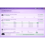 Admins can track live auctions in real time from a single dashboard with bids, activity, status, and results.