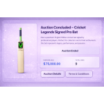 After auction ends, it shows winner, total bids, and locks the auction for a clear and transparent result.