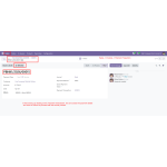 In the invoice, open the Payment Transaction to view details and process a refund.