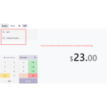 The restricted payment method is not visible on the payment page due to the applied configuration rules.