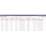Users can view transaction details, payment references, and payment status directly from the Payment Transactions menu.