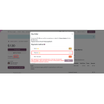 Customers can open the shared payment link, select PayTrace as the payment method, and complete the payment securely.