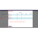 Click Add a Line to select existing custom fields or create a new field using the New button directly from the popup wizard.