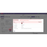 A “View” button is available in the Sales Order to open a wizard and view all submitted custom field details for the product.