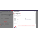 Uploaded customer files can be accessed and downloaded directly from the Attachments section of the email record.