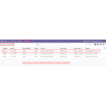 View all Paybox transactions, including references, amounts, and payment statuses, from the Payment Transactions list.