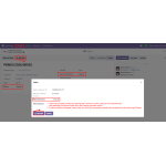 Process refunds from the Customer Invoice by selecting the Refund option from the Paybox payment record.