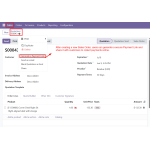 After creating a Sales Order, users can generate a secure payment link and share it with customers to collect online payments.