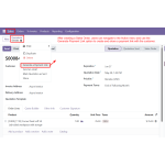 Users can create and share a payment link directly from the Action menu of the Sales Order.
