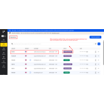 After a partial refund, the transaction status is updated to Partially Refunded in the Payplug dashboard.