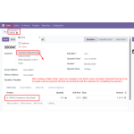 From the Sales Order Action menu, select Generate Payment Link to create a secure customer payment link.