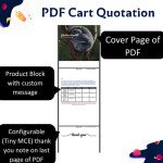 PrestaShop PDF Cart Quotation Module | Email Cart as PDF