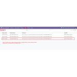 View all generated shipping labels, tracking details, and label PDFs in a centralized list view.