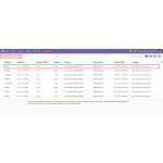 View all CAWL payment transactions, including references, amounts, and status, in a centralized list.