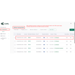 After payment, customers can view transaction details, including status and information, on the CAWL payment page.