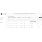 Verify partial refunds in the CAWL portal with refunded amount and status details.
