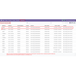 View all Network payment transactions, including references, amounts, and payment status, in a centralized list.