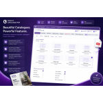 Choose catalogue layouts and control what product information appears in generated PDFs.