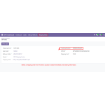 This screen shows the detailed DPD shipping order with tracking information and shipment details.