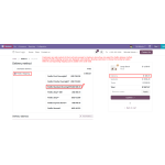 Customers can select the FedEx delivery method, view available shipping services, and apply shipping charges at checkout.