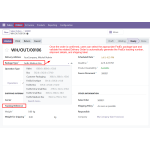 Select a FedEx package type and validate the Delivery Order to generate the shipment and shipping label automatically.