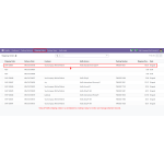 View all FedEx shipping orders in a centralized list for easy monitoring and shipment management.