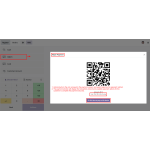 Select Adyen at checkout to display the payment amount, QR code, and payment link.