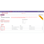 Create a contact list by entering the list name, selecting the workspace, adding contacts, and exporting the list to Brevo.