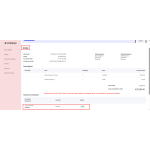 Customers can view the order details, purchased items, and installment payment schedule.