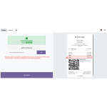 After successful payment, the POS order is confirmed automatically and the receipt is generated.
